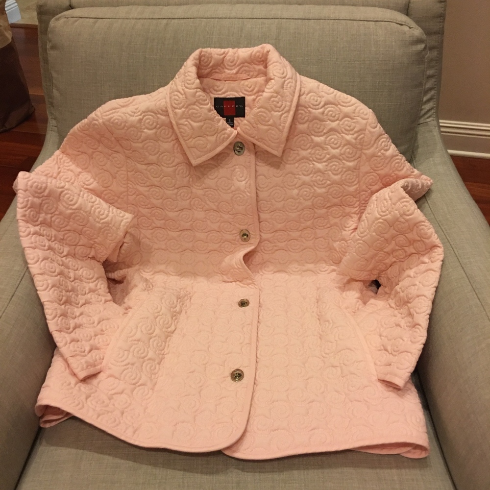 Gallery Soft Pink Lined Jacket -